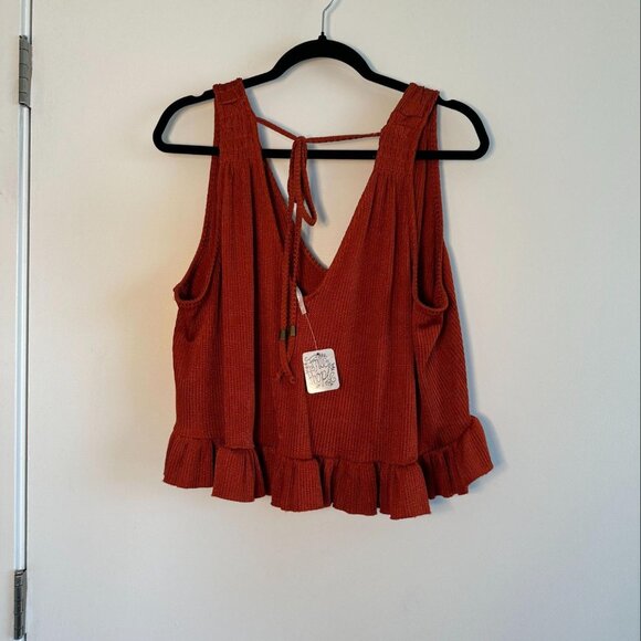 Free People No Excuses Skirt Set Terracotta NWT - Picture 7 of 8